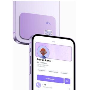 NWT - dot. Thin - Digital Business Card